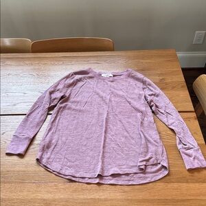 LOFT Mauve Knit Top